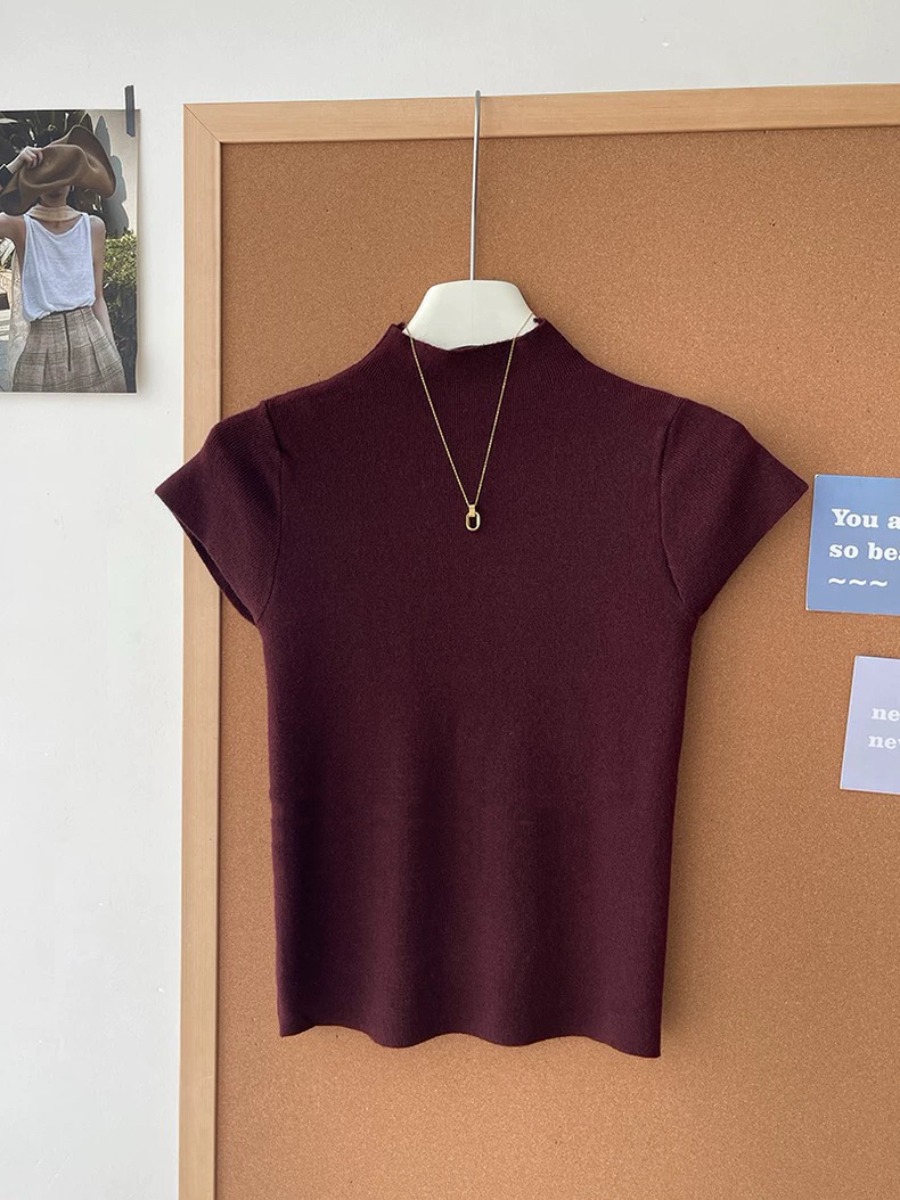 Nana Cap Sleeve Knit Top