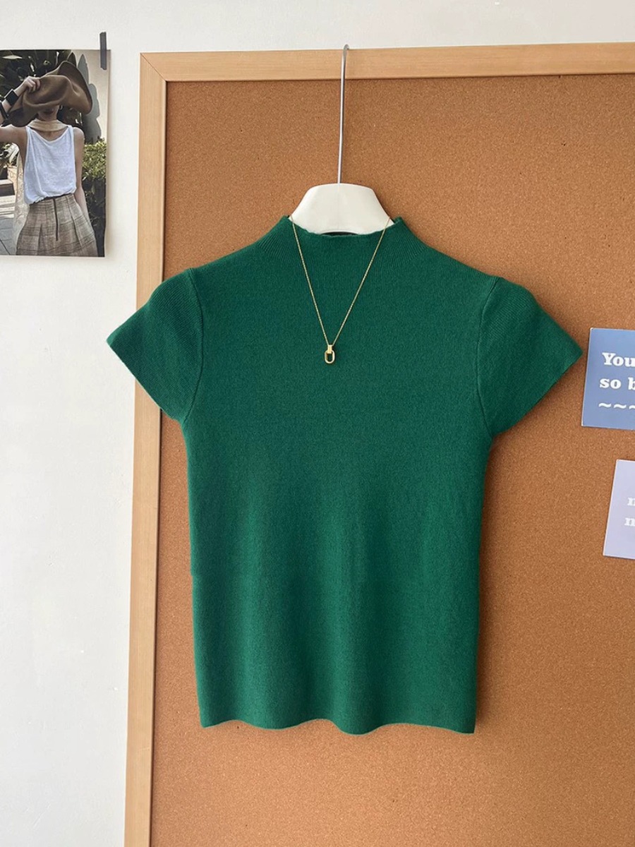 Nana Cap Sleeve Knit Top