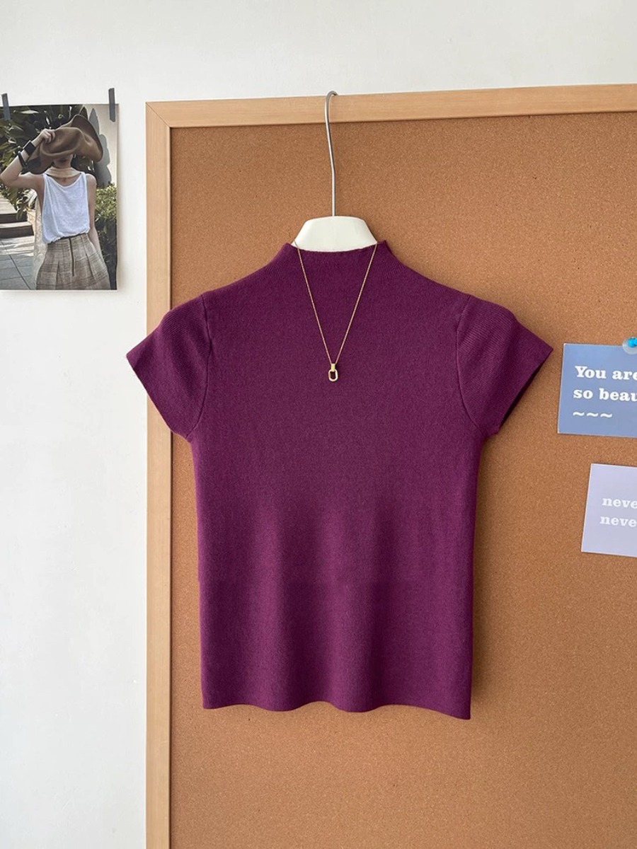 Nana Cap Sleeve Knit Top