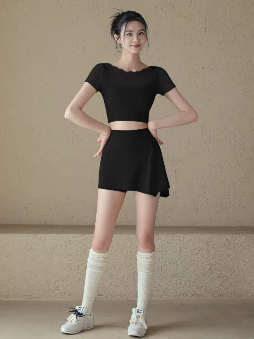 Syeda Active Skort