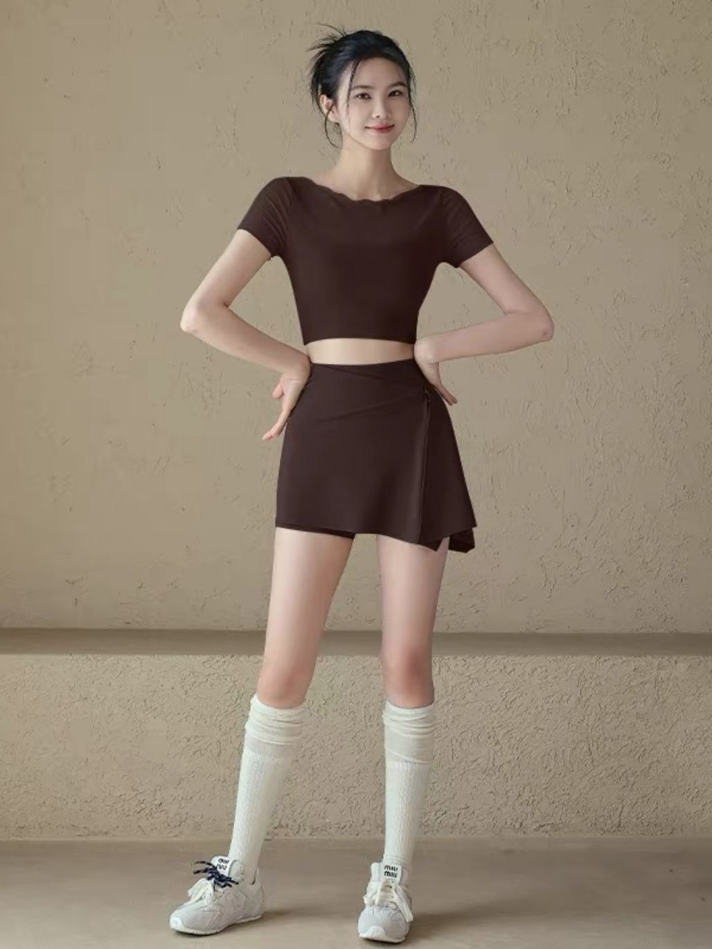 Syeda Active Skort