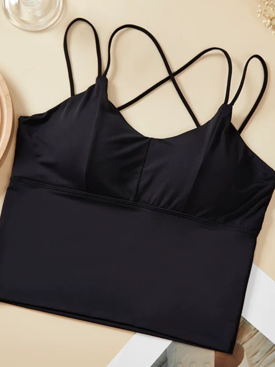 Benny Inner Padded Top-The Black Bow-