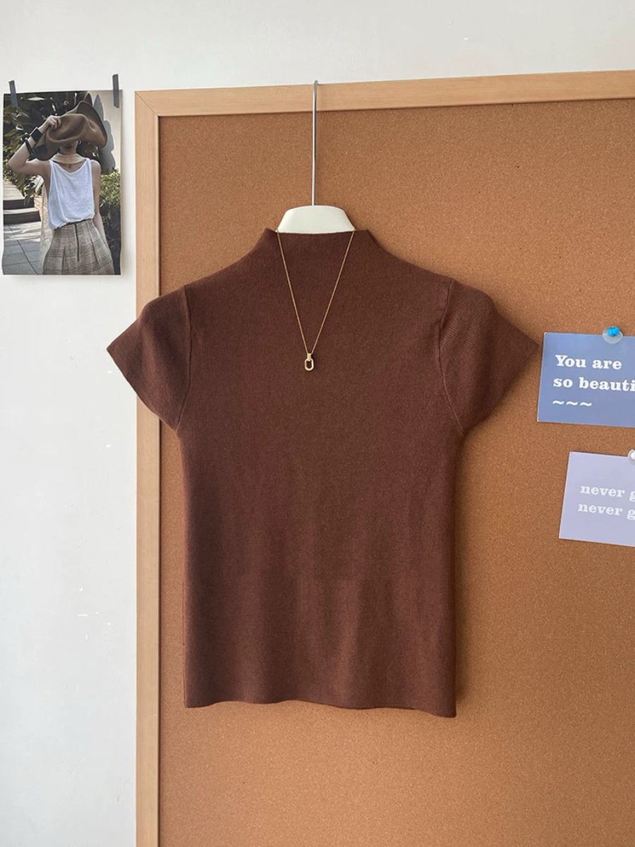 Nana Cap Sleeve Knit Top