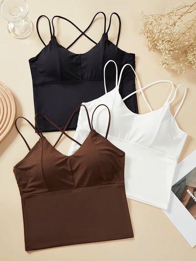 Benny Inner Padded Top-The Black Bow-