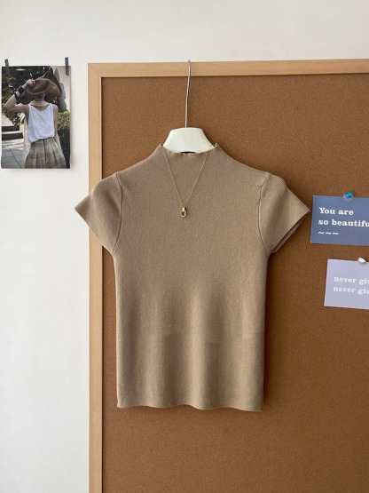 Nana Cap Sleeve Knit Top