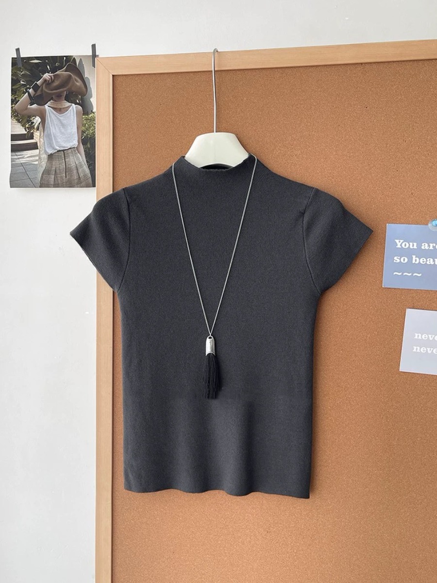 Nana Cap Sleeve Knit Top