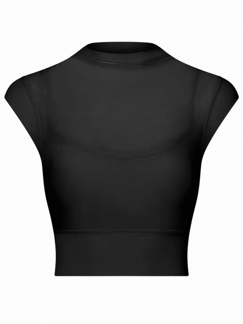 Salma Mid Neck Active Top