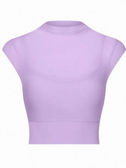 Salma Mid Neck Active Top