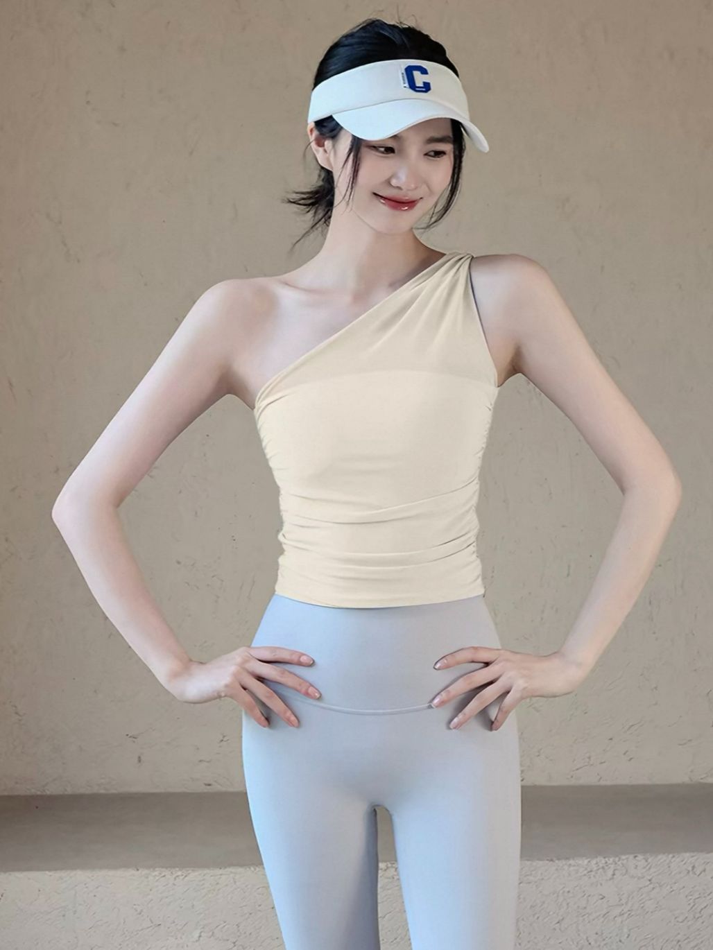 Sydney One Shoulder Active Top