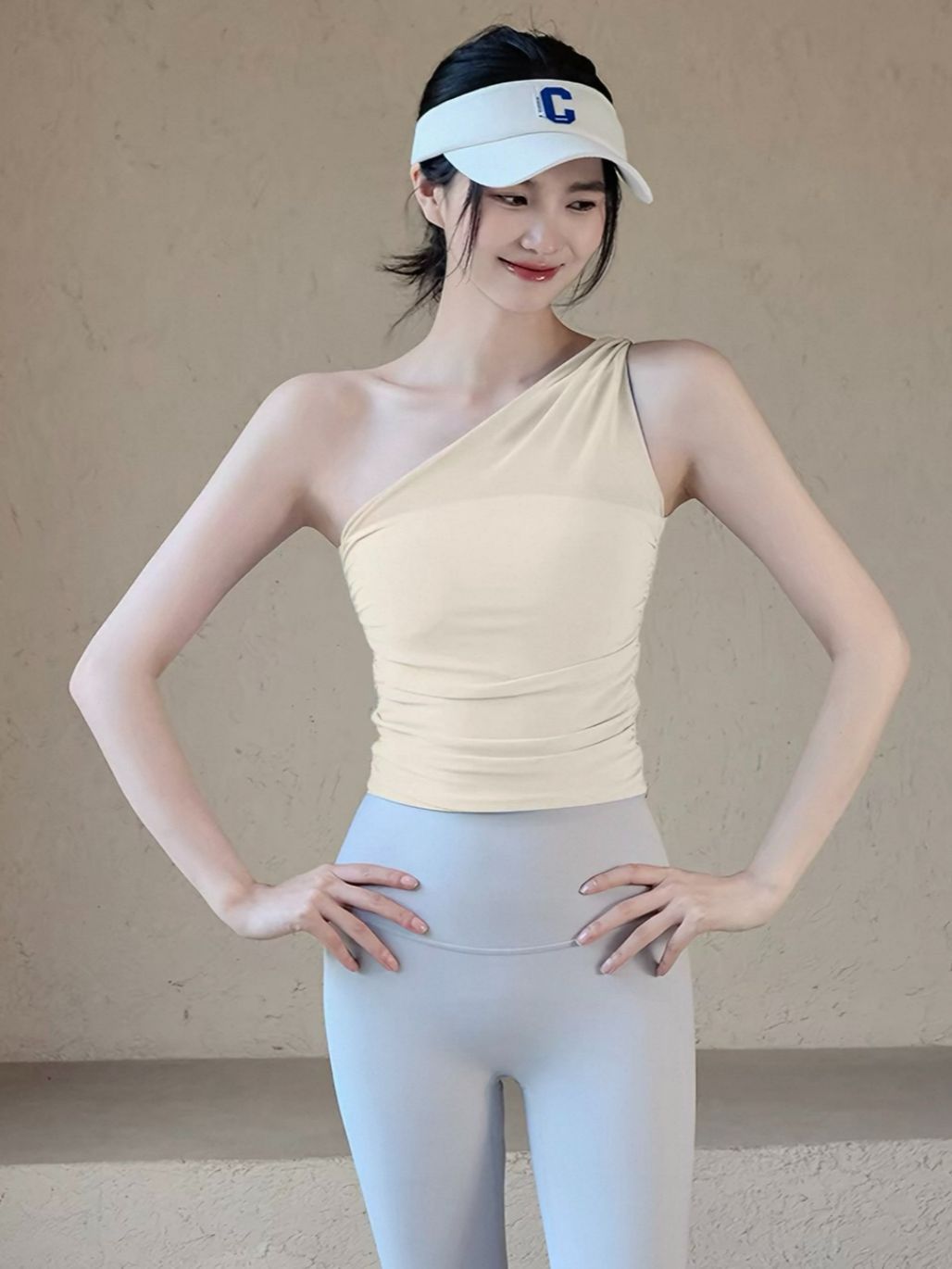 Sydney One Shoulder Active Top