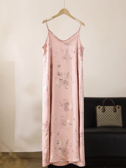 Ling Huang Oreitanl Satin Cami Dress