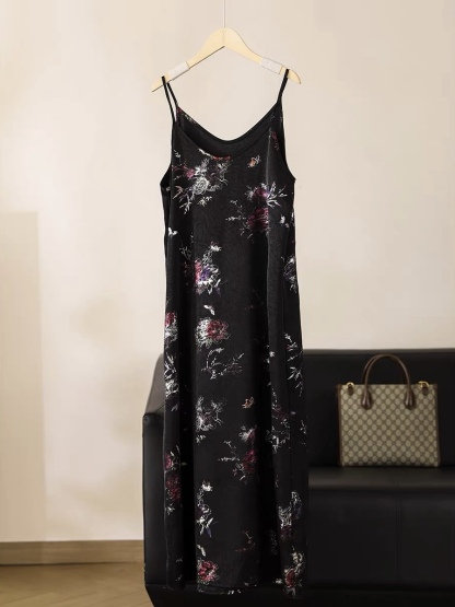 Ling Huang Oreitanl Satin Cami Dress