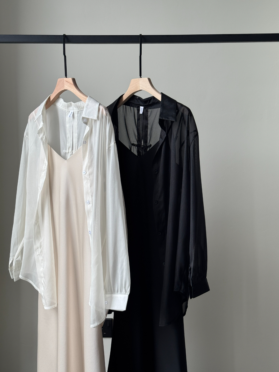 Felicie V-Neck Satin Cami Dress-The Black Bow-