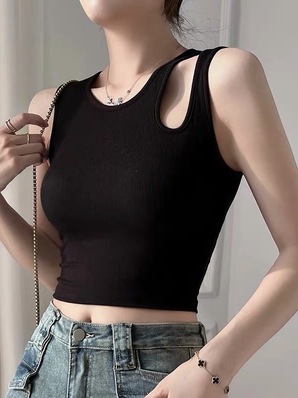 Udelia Asymmetric Padded Top