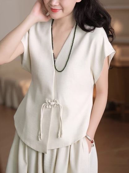 Ling Hua Oriental Top & Skirt Set