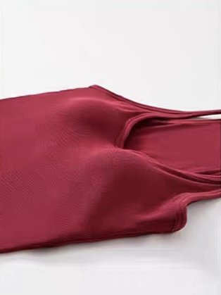 Ursule Halter Neck Padded Knit Top