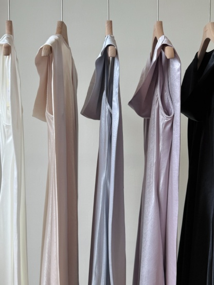 Yuko Satin Dress