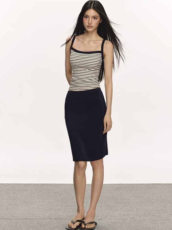 Delly Stripe Knit Top