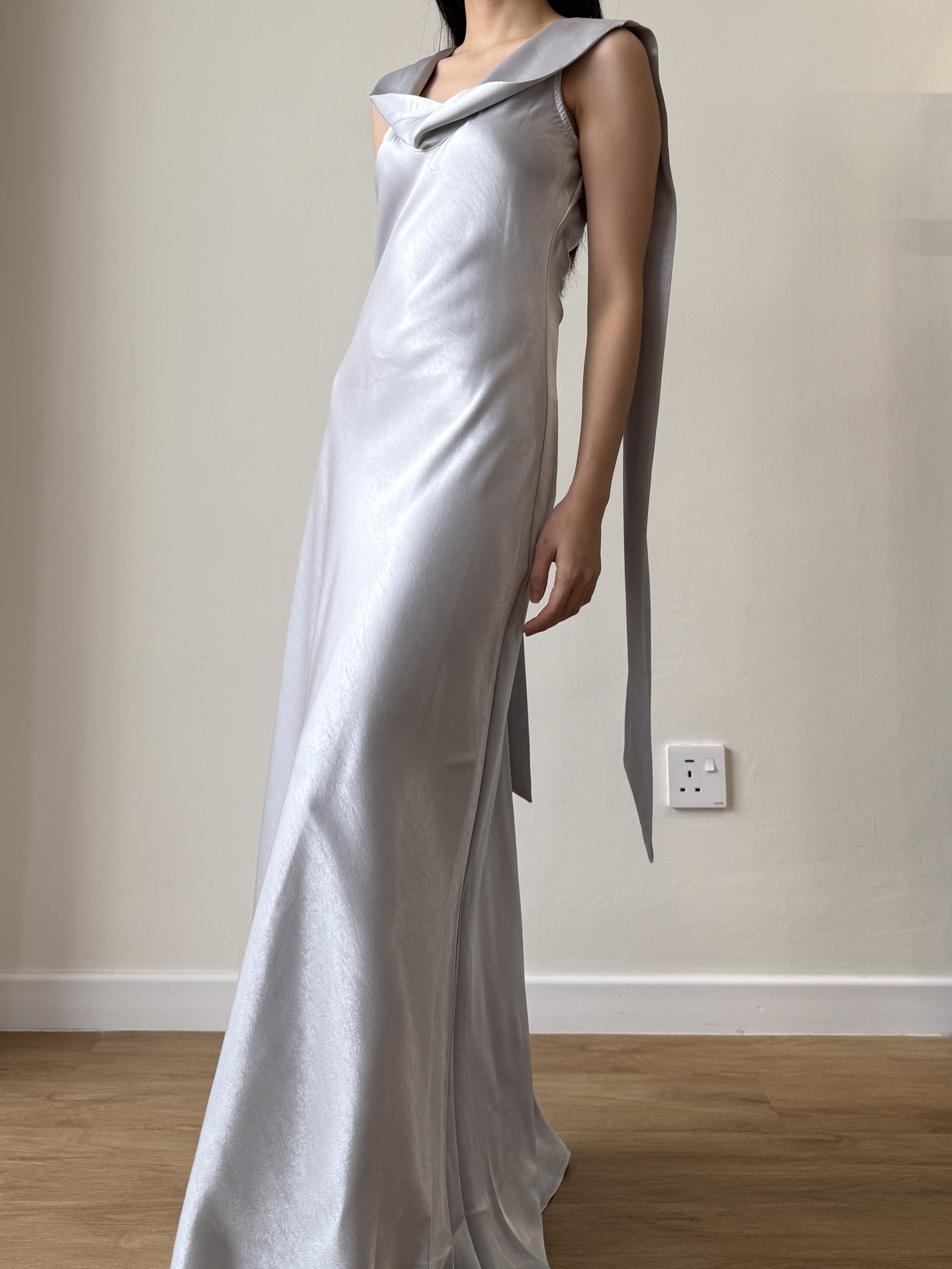 Yuko Satin Dress