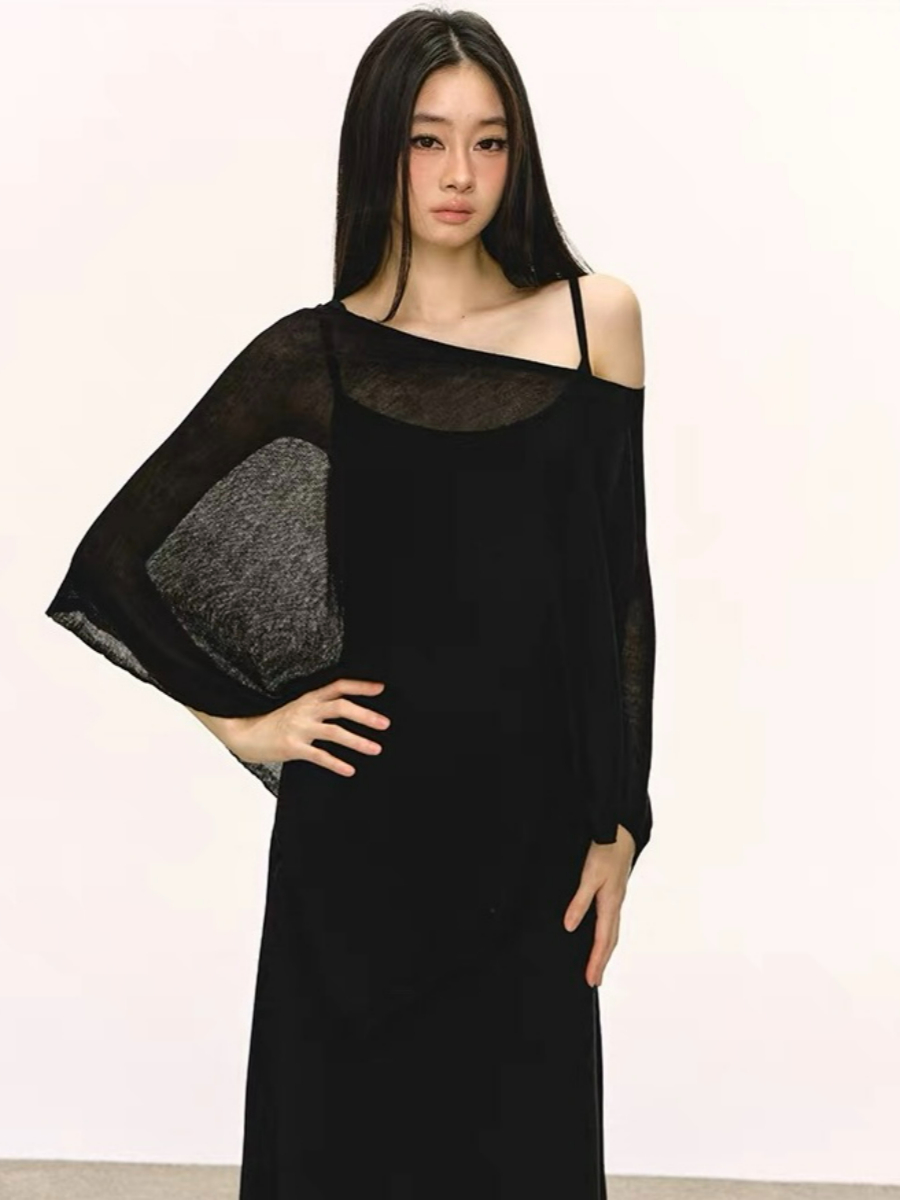 Dalyna Maxi Dress with Tulle Tunic