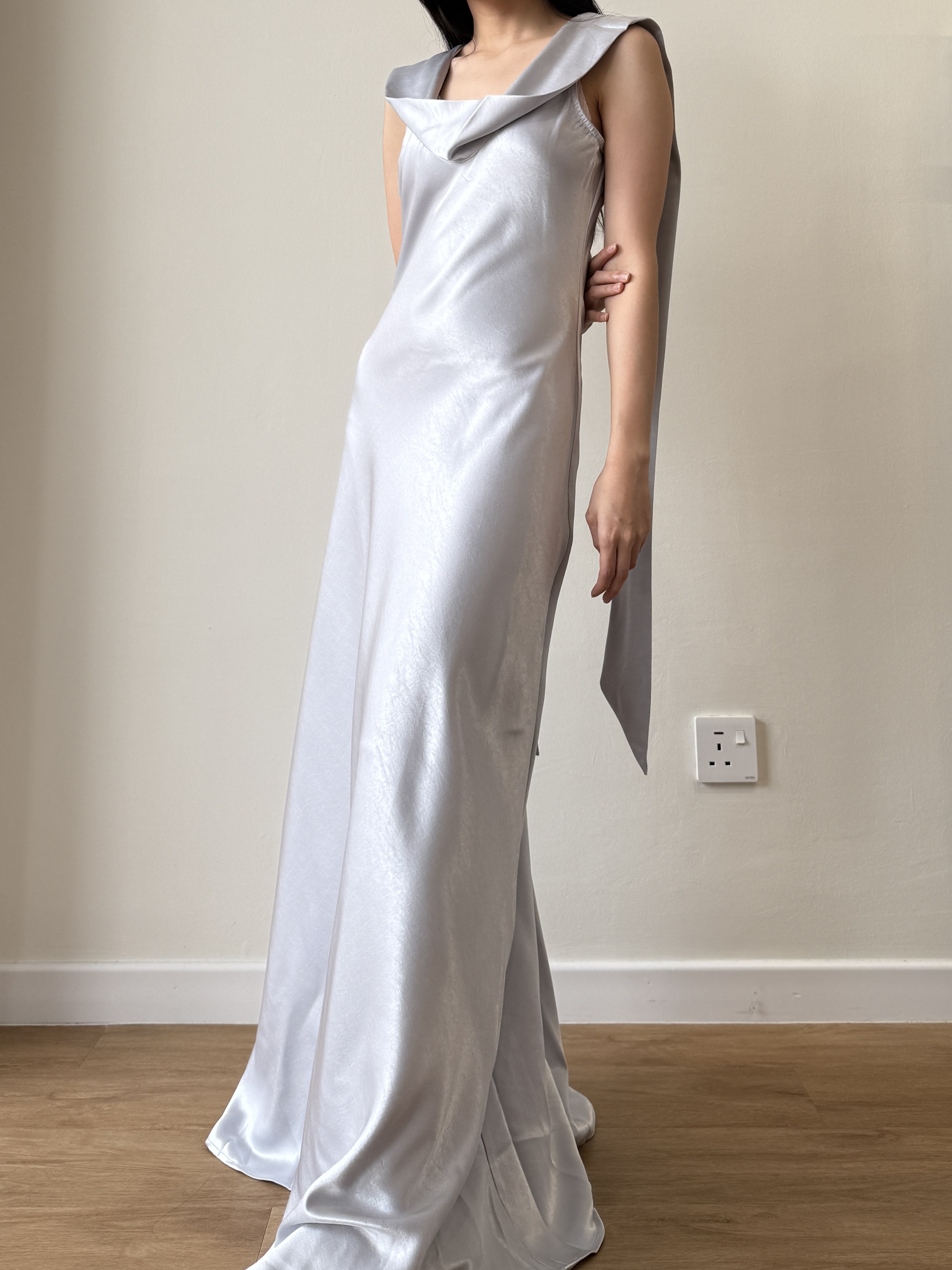 Yuko Satin Dress