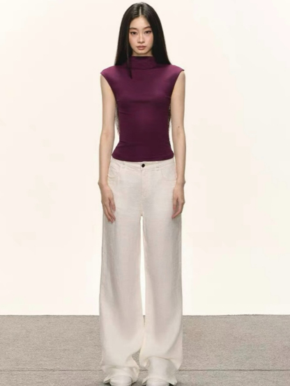 Dave Cap Sleeve Knit Top