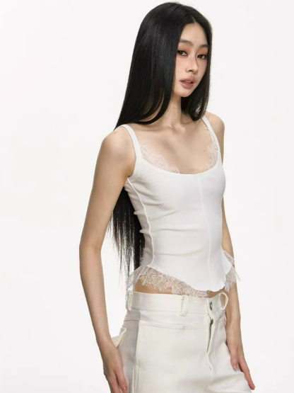 Dahlia  Lacey Trim Top