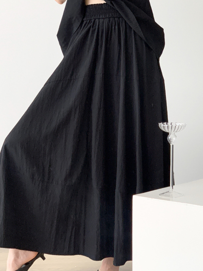 Gaynelle Halter Top & Skirt Set-The Black Bow-