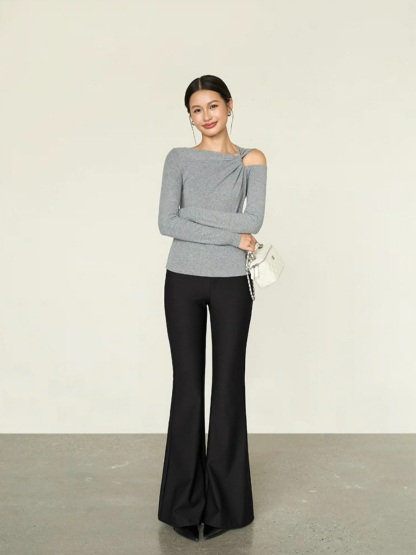 Lauryn Asymmetric Neck Line Top