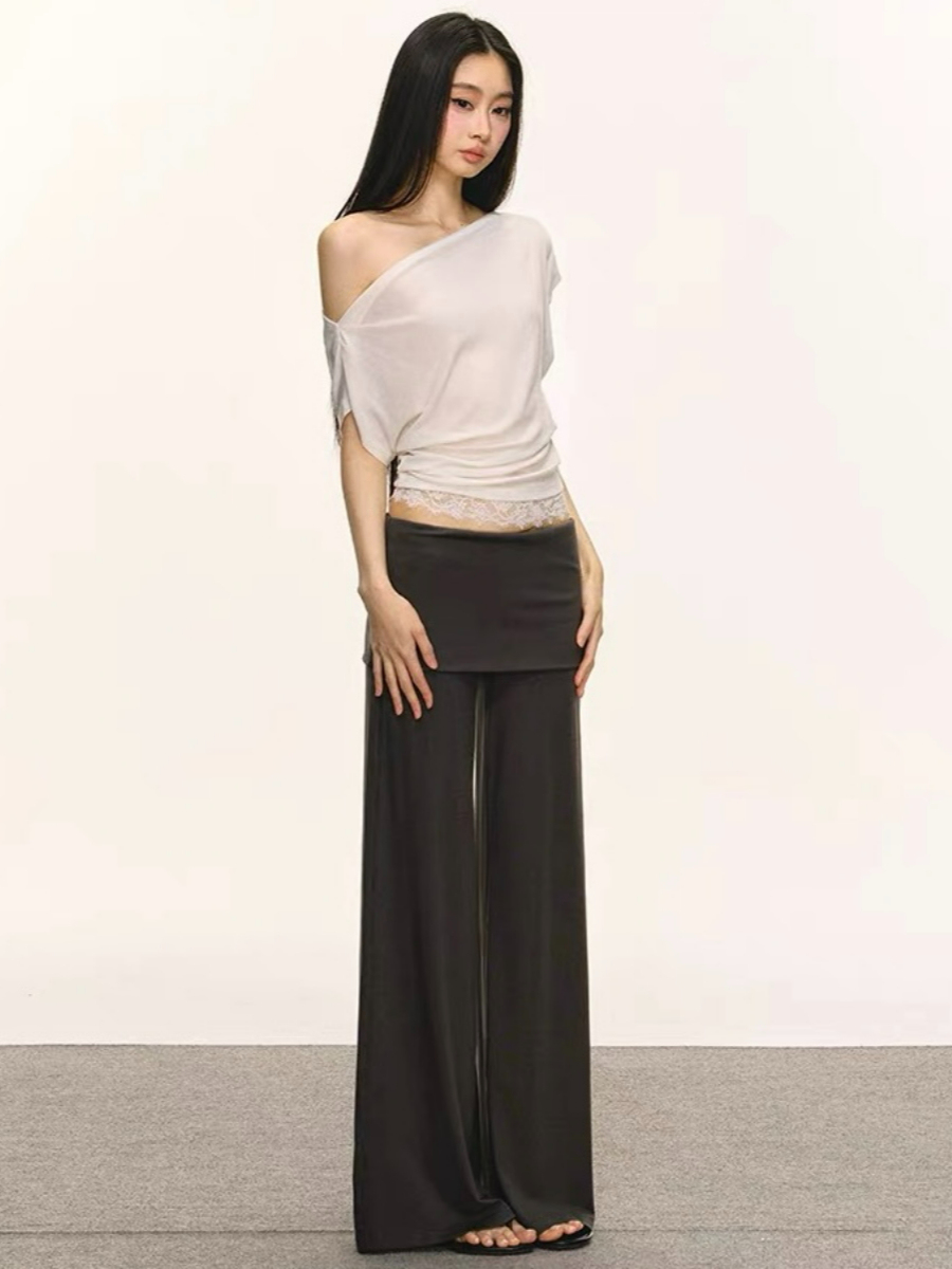 Devvy Lyocell Wide Leg Pants
