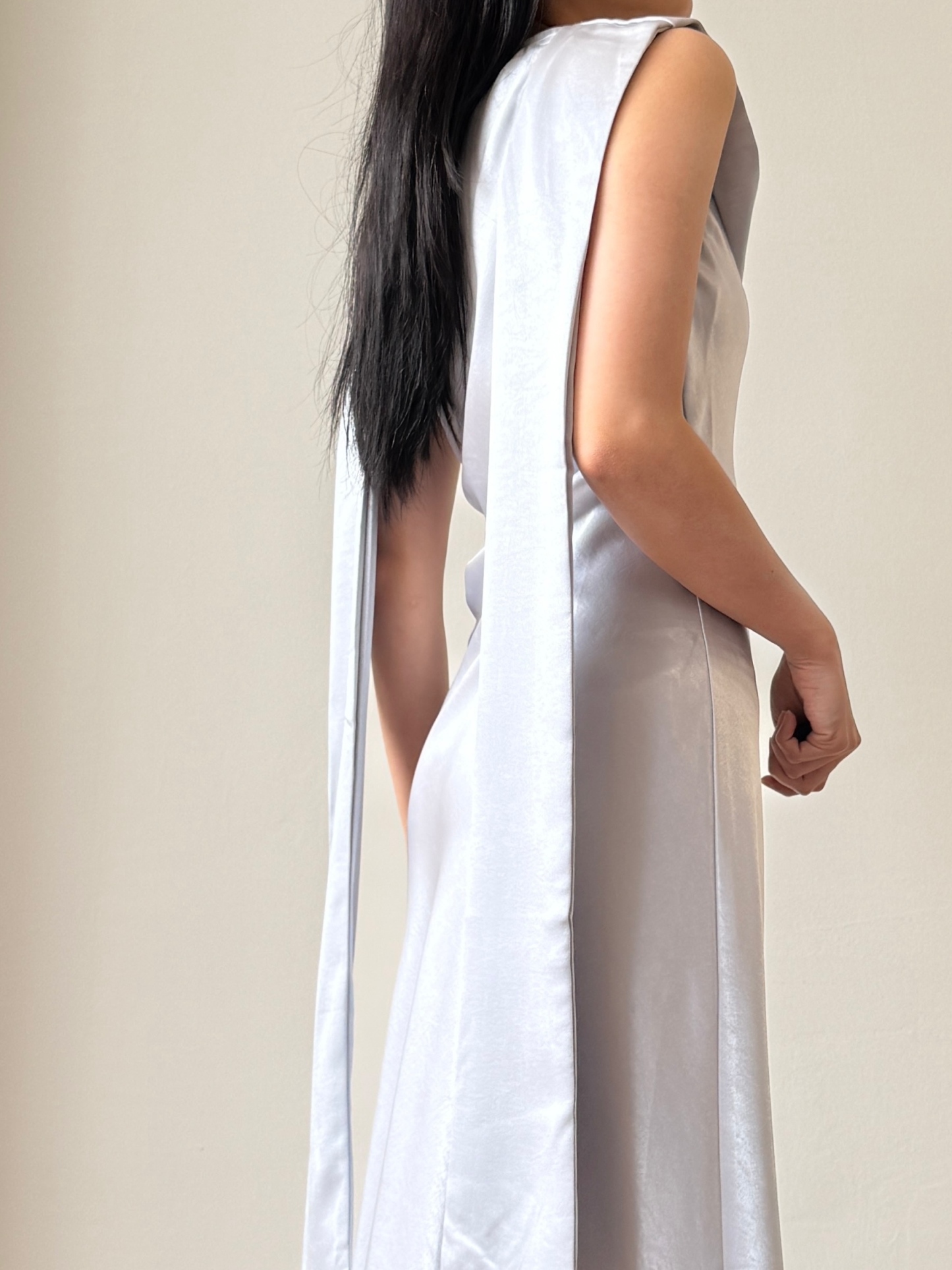 Yuko Satin Dress