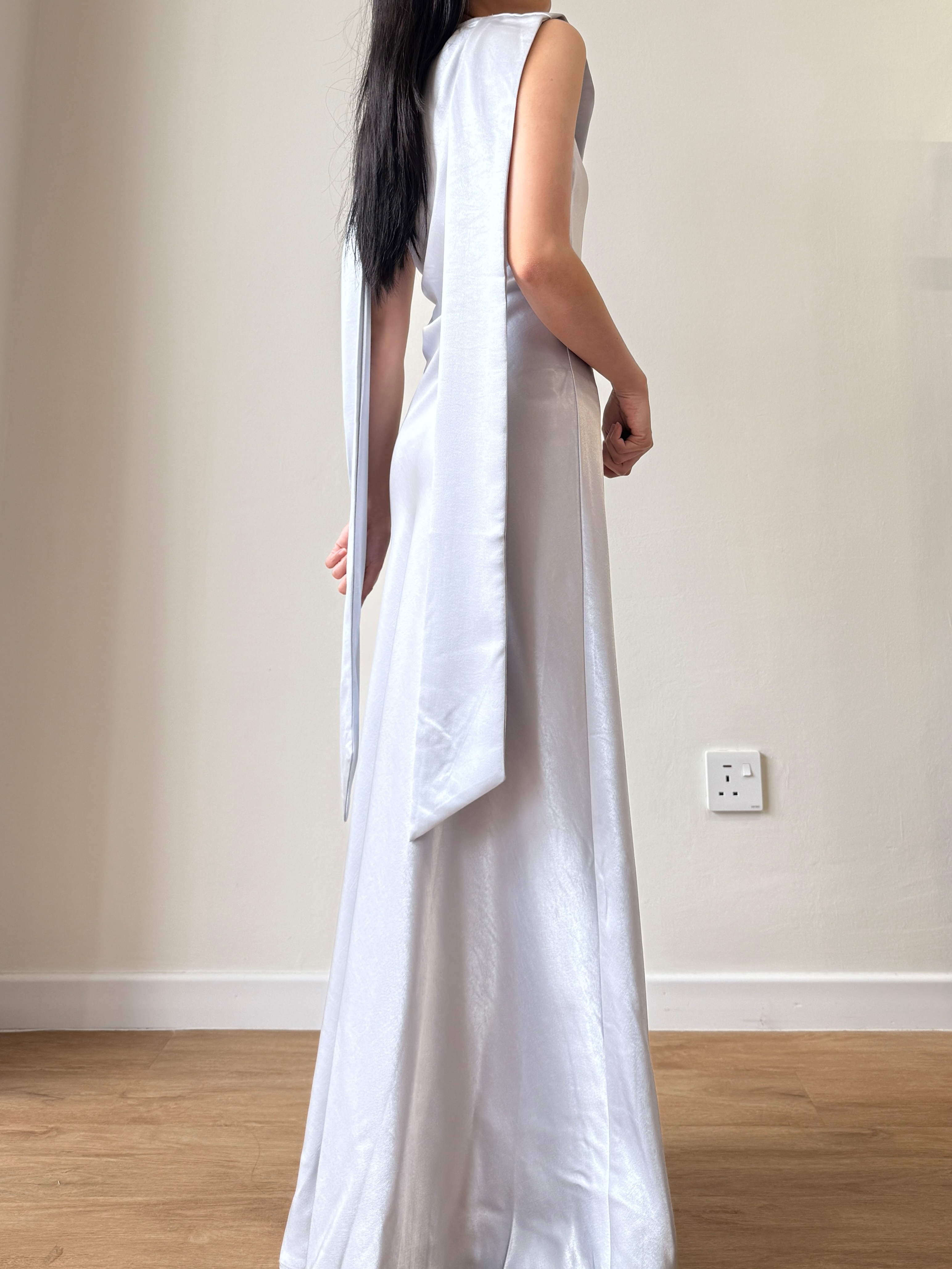 Yuko Satin Dress