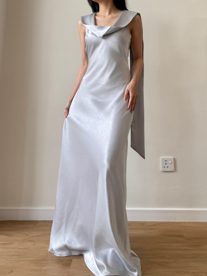 Yuko Satin Dress