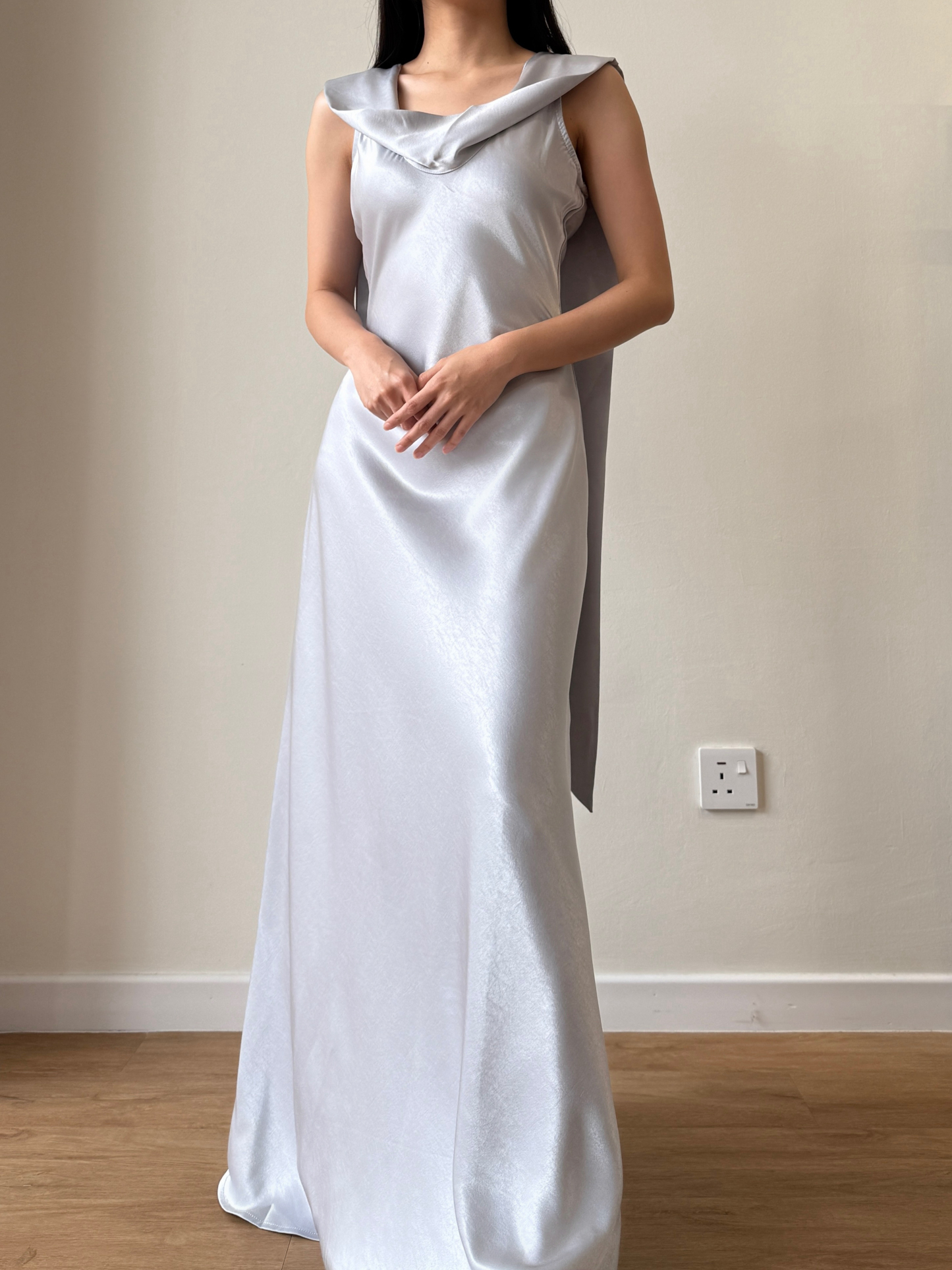 Yuko Satin Dress