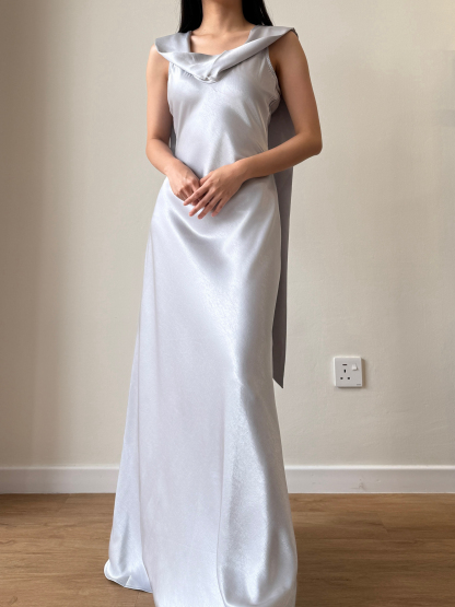 Yuko Satin Dress