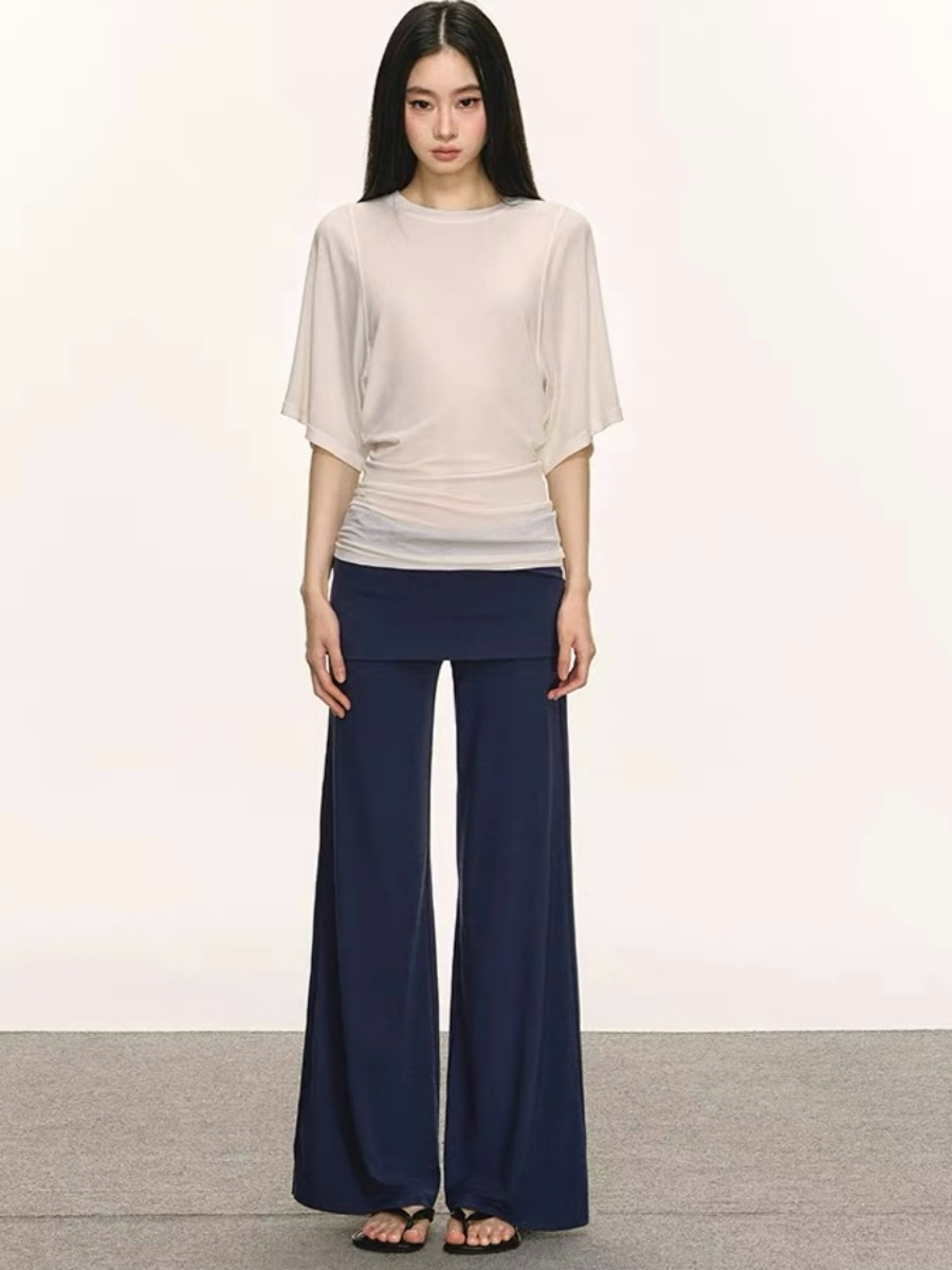Devvy Lyocell Wide Leg Pants