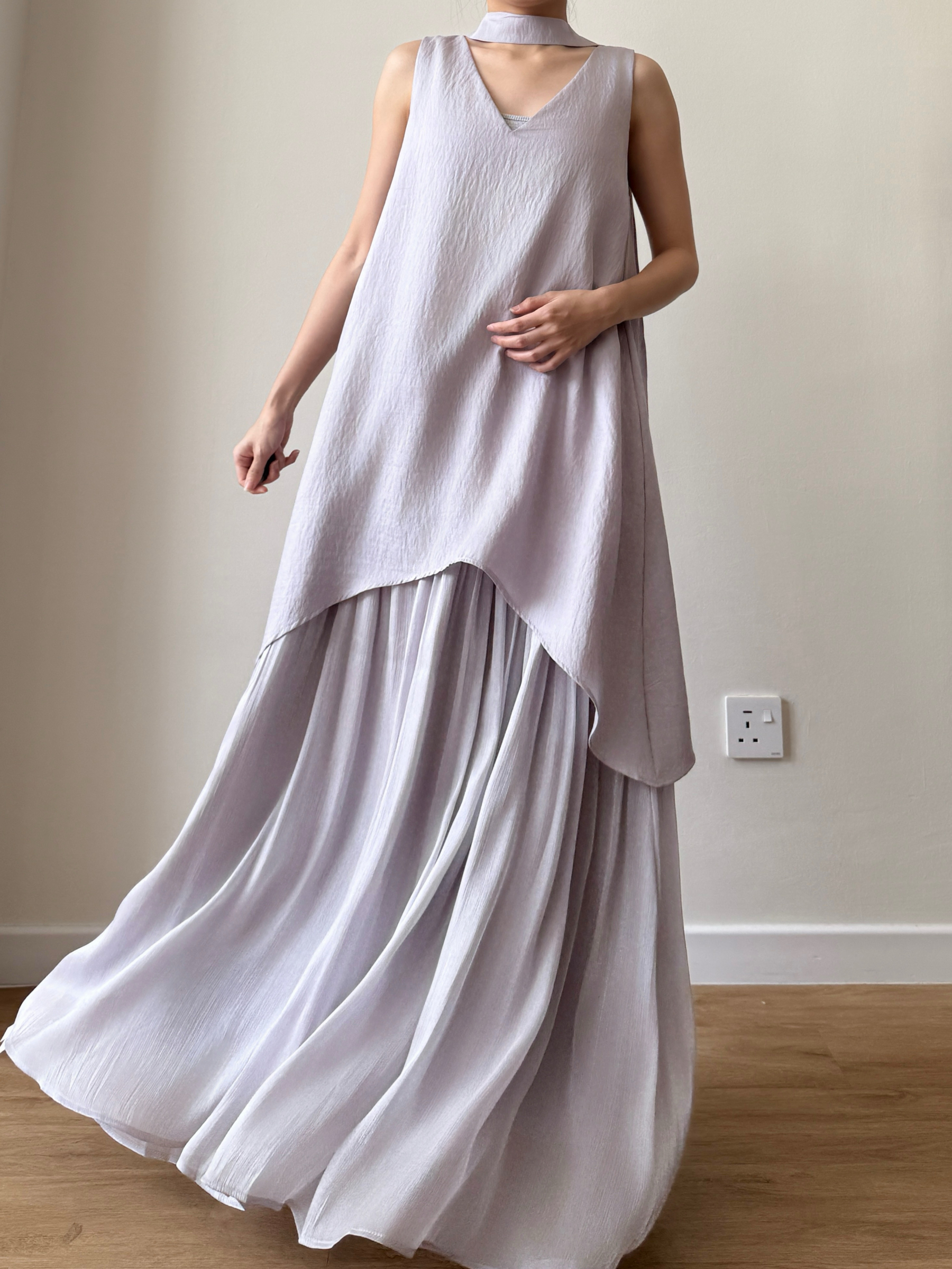 Yeva Double Layer Dress