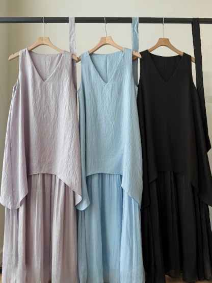 Yeva Double Layer Dress