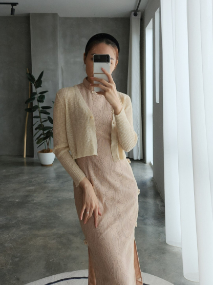 Yi Yi Cardigan-The Black Bow-