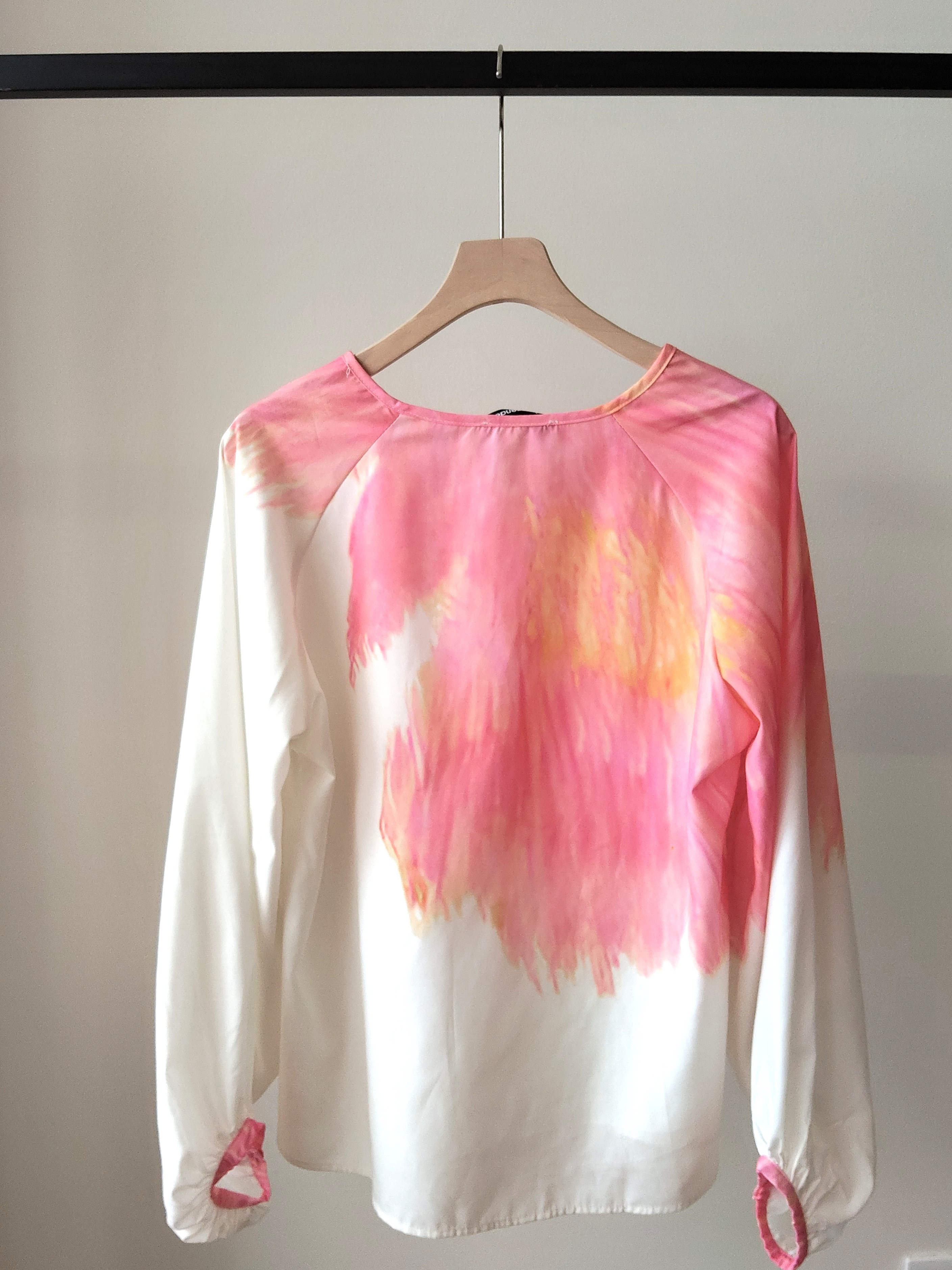 Virginia Floral Lanter Sleeve Top