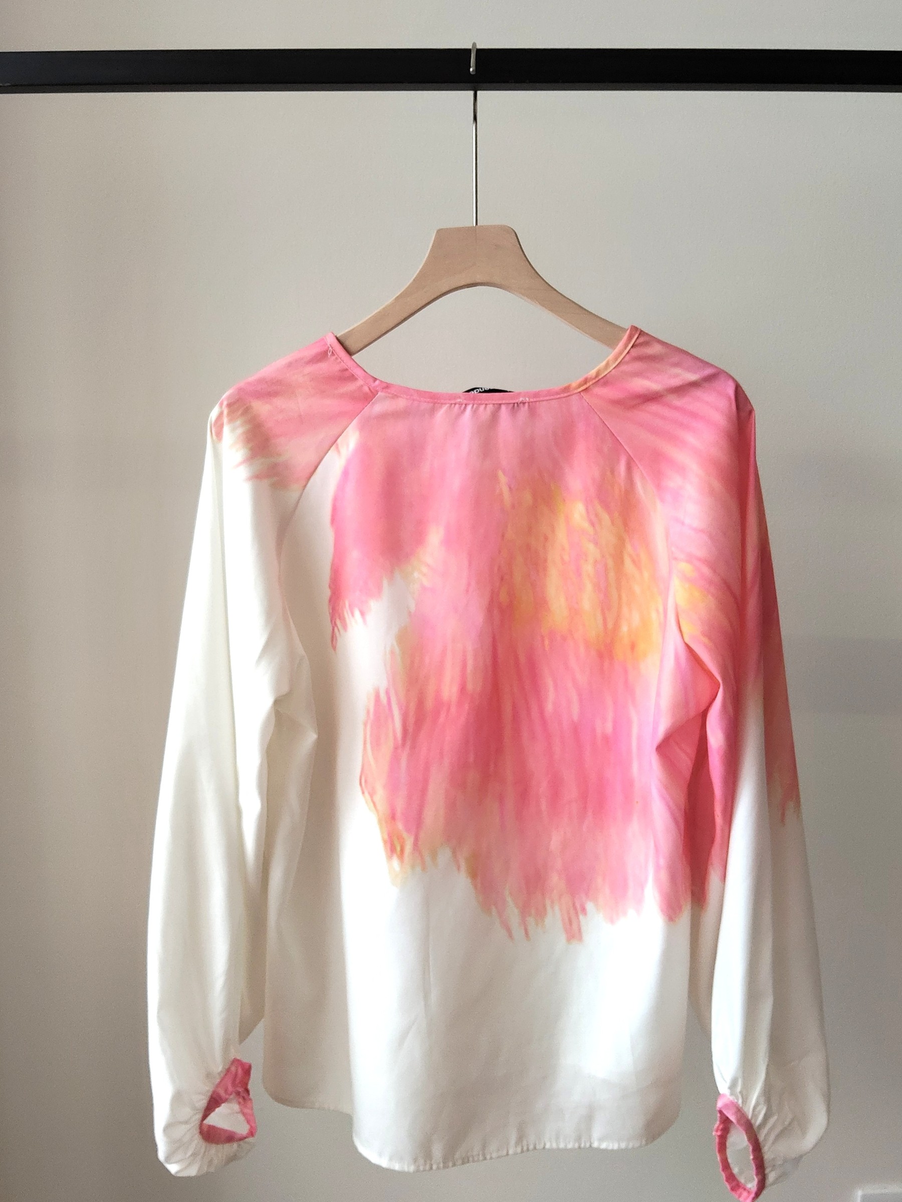 Virginia Floral Lanter Sleeve Top