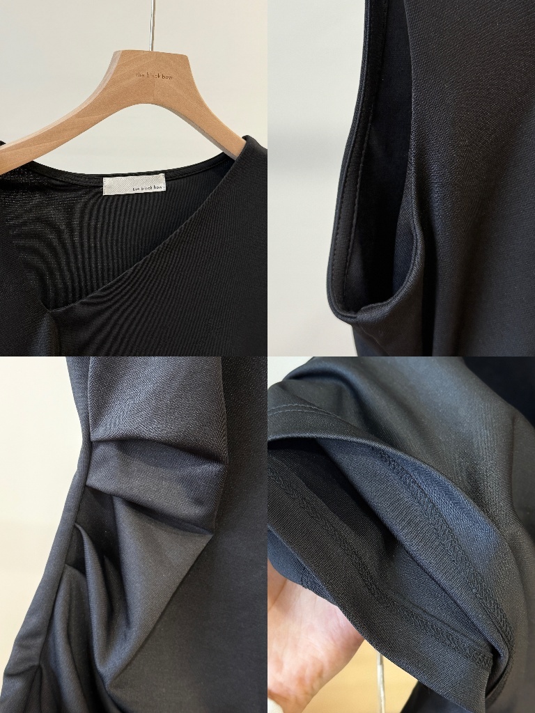 Manila Asymmetric Neckline Dress (Discounted-S size)