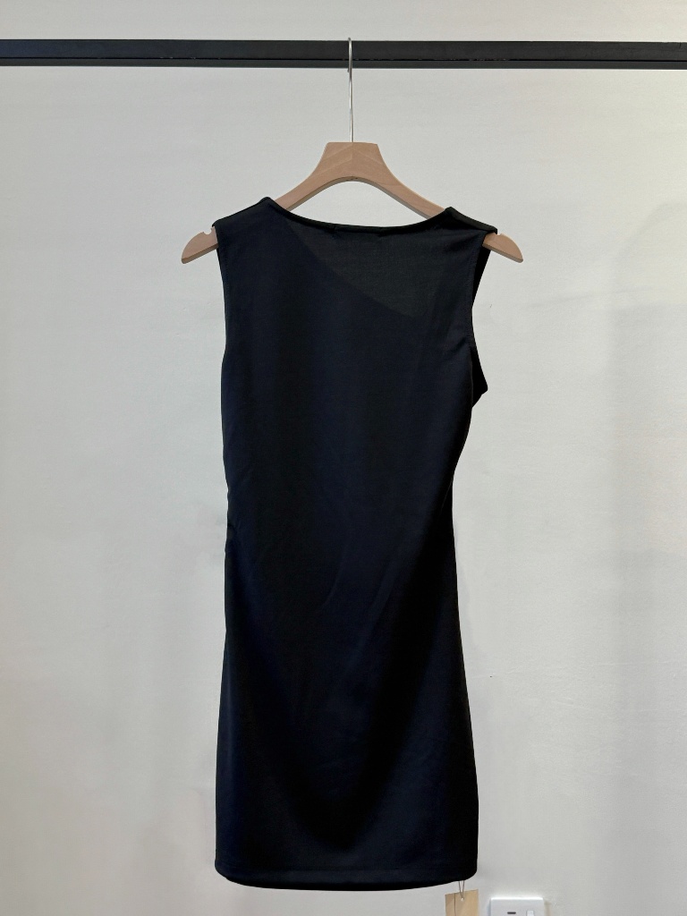 Manila Asymmetric Neckline Dress (Discounted-S size)