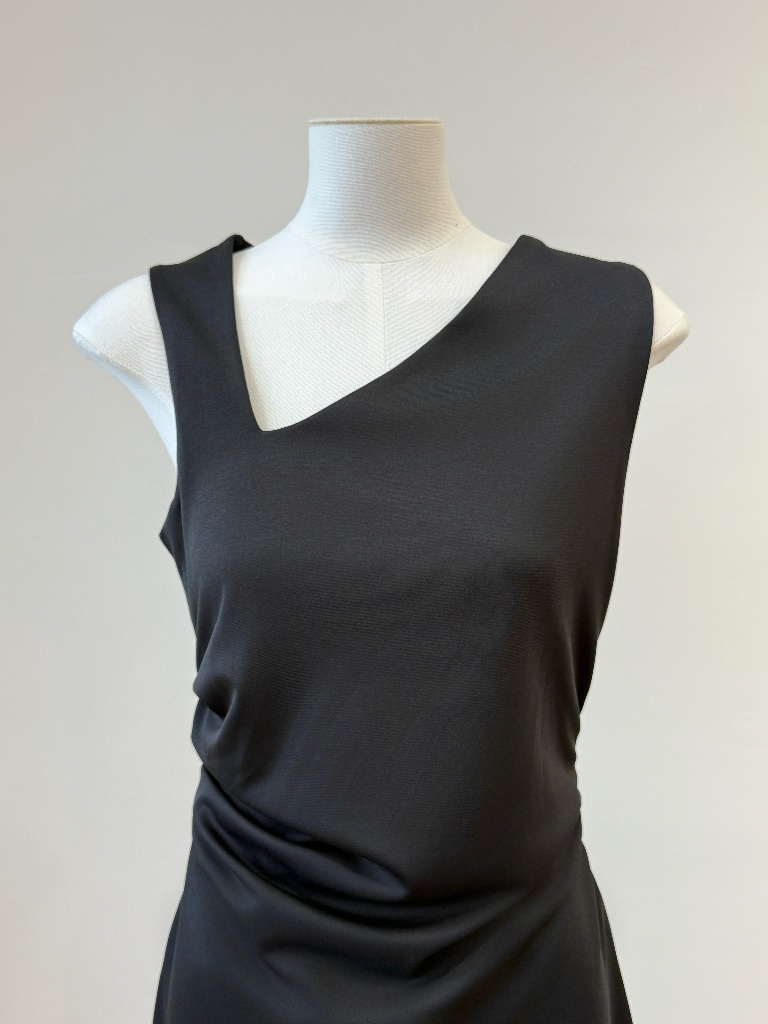 Manila Asymmetric Neckline Dress (Discounted-S size)