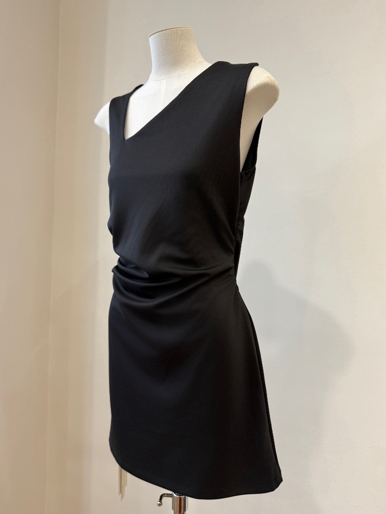 Manila Asymmetric Neckline Dress (Discounted-S size)
