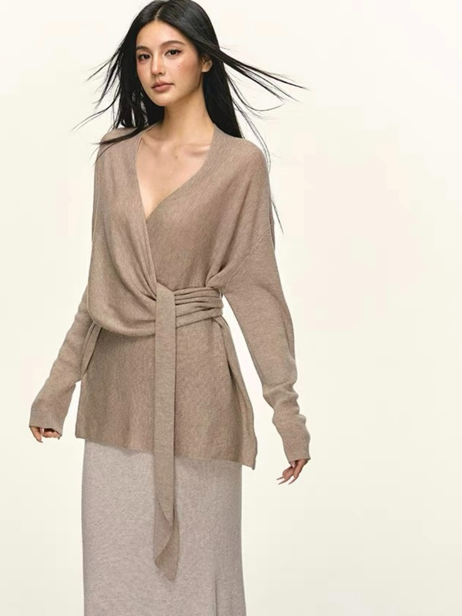 Dearra Tie Up Top & Skirt Set