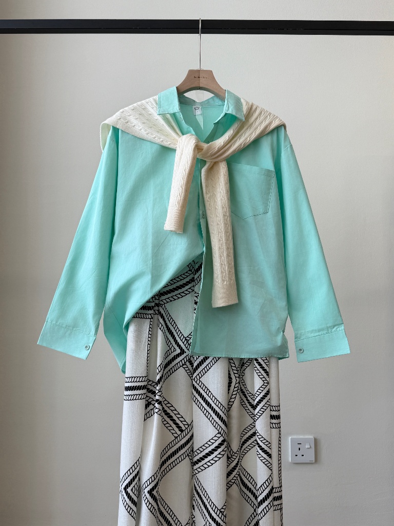 Melody Shirt with Pocket (Discounted-M size)