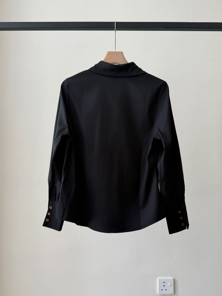 Maeve Shirt with Gold Button (Discounted-M size)