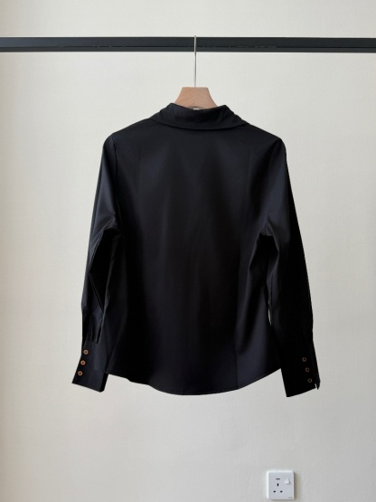 Maeve Shirt with Gold Button (Discounted-M size)