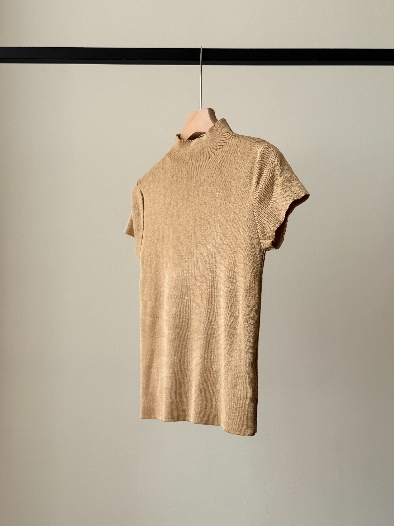 Nely Cap Sleeve Knit Top (Discounted-Free size)
